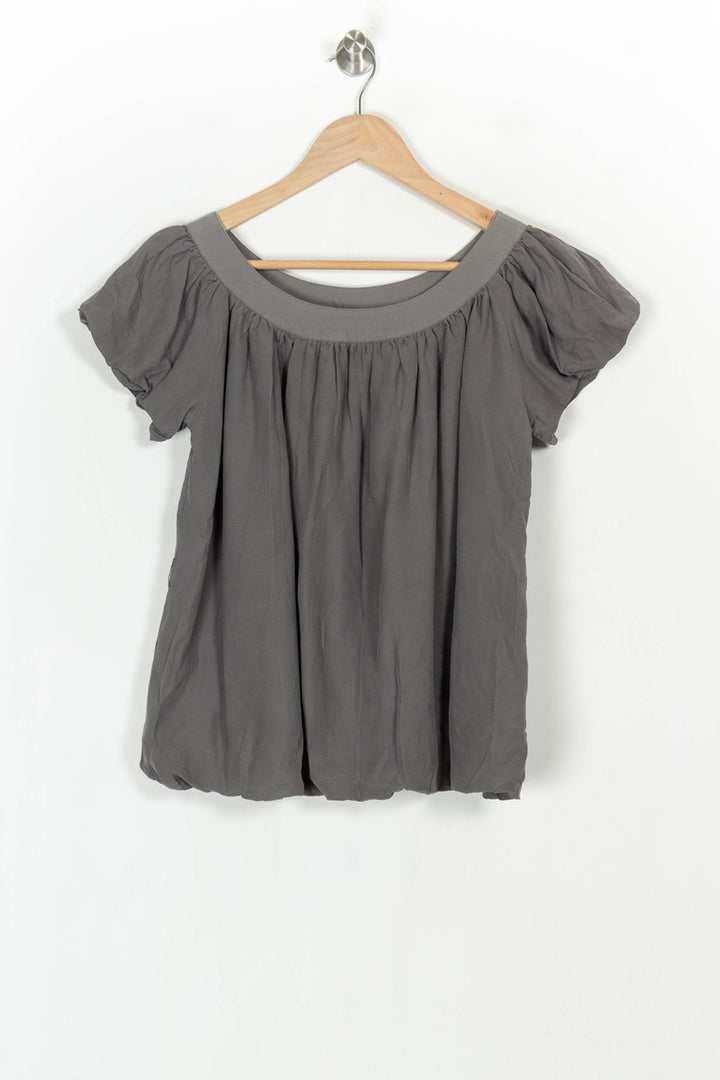 Blouse Grise - Taille S/36 de la marque IRO | PARAD121603 - Vendu par Paradigme - Image 2