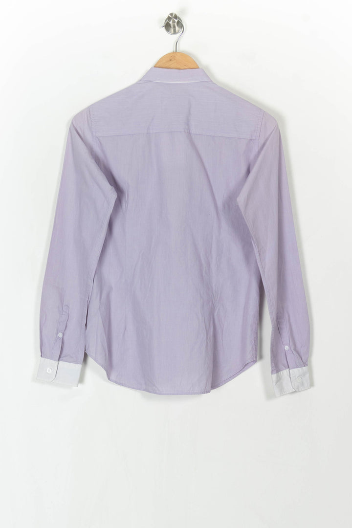 Chemise Violet et Blanche - Taille L/40 de la marque Zadig&amp;Voltaire | PARAD121605 - Vendu par Paradigme - Image 5