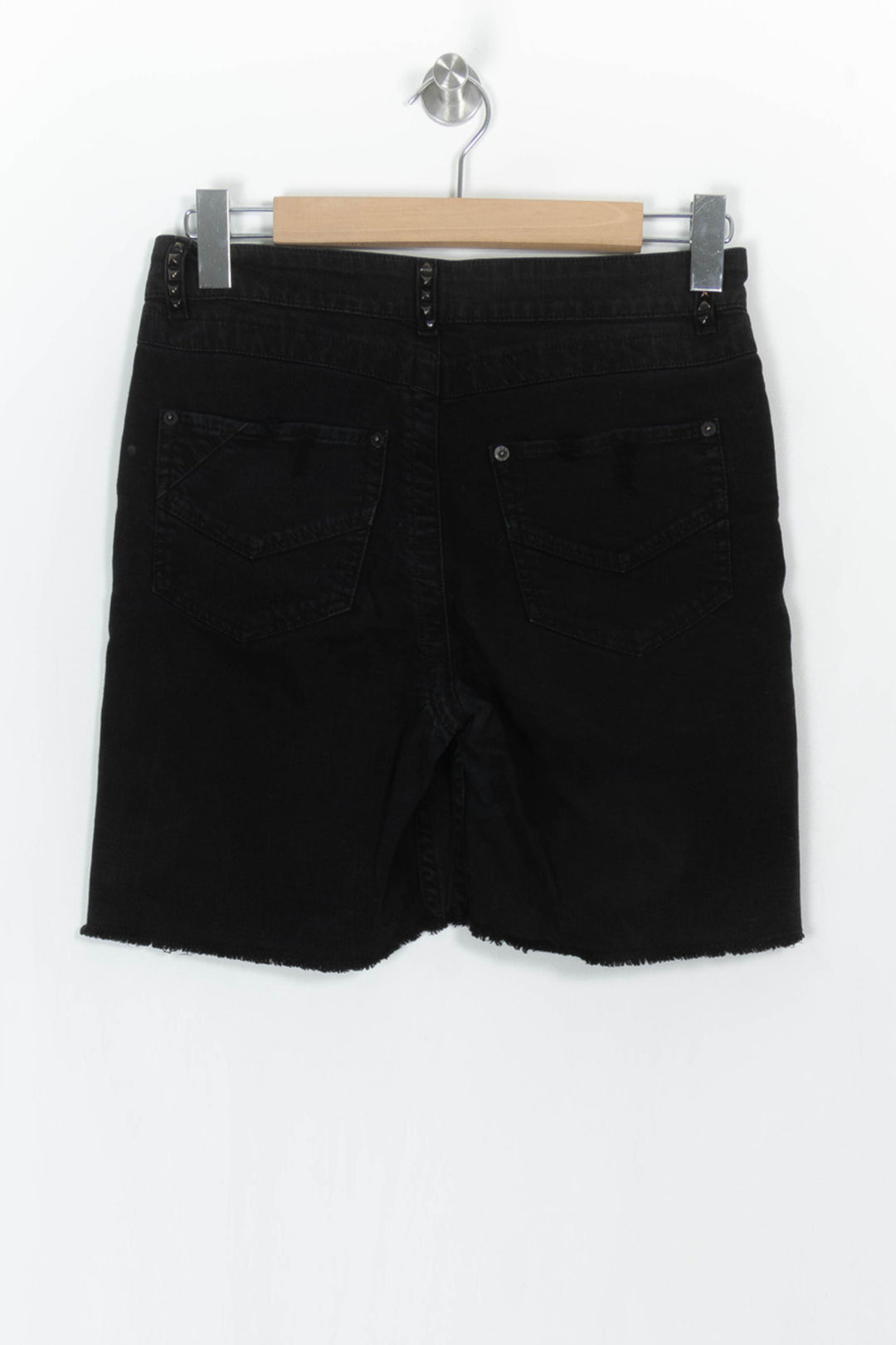 Short en Jean Noir - Taille M/38 de la marque Zadig&amp;Voltaire | PARAD121613 - Vendu par Paradigme - Image 5
