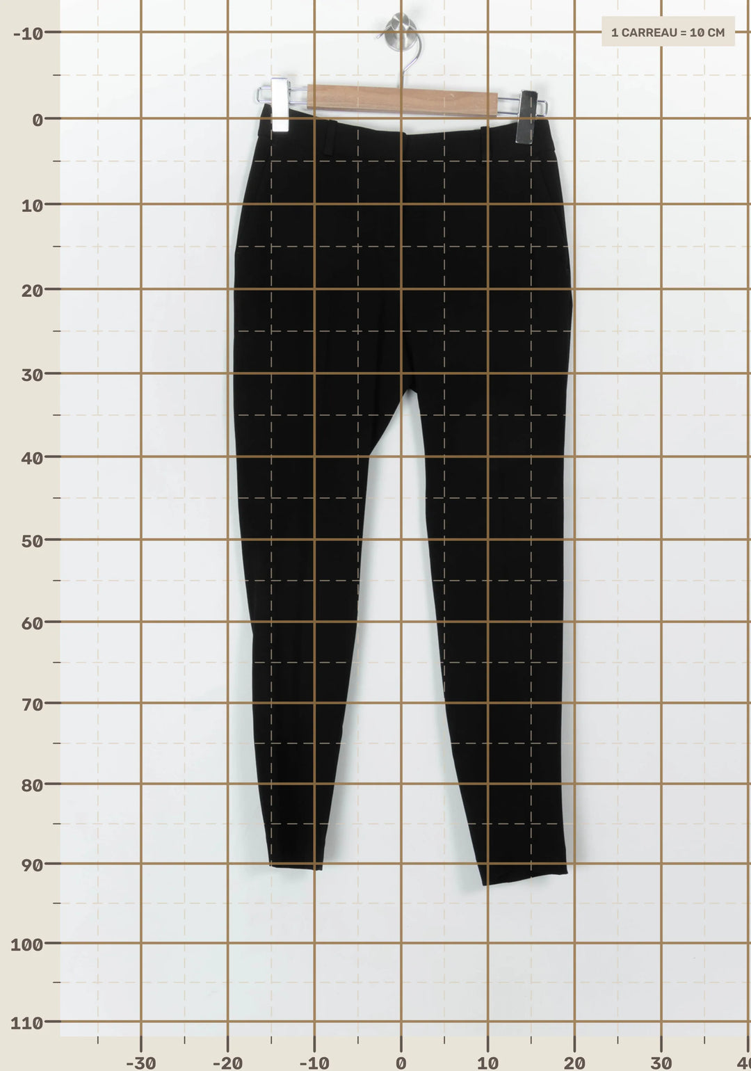 Pantalon Noir - Taille S/36 de la marque Claudie Pierlot | PARAD121615 - Vendu par Paradigme - Image 4