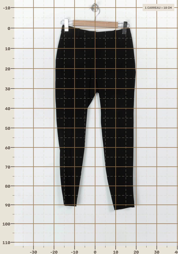 Pantalon Noir - Taille S/36 de la marque Claudie Pierlot | PARAD121615 - Vendu par Paradigme - Image 4