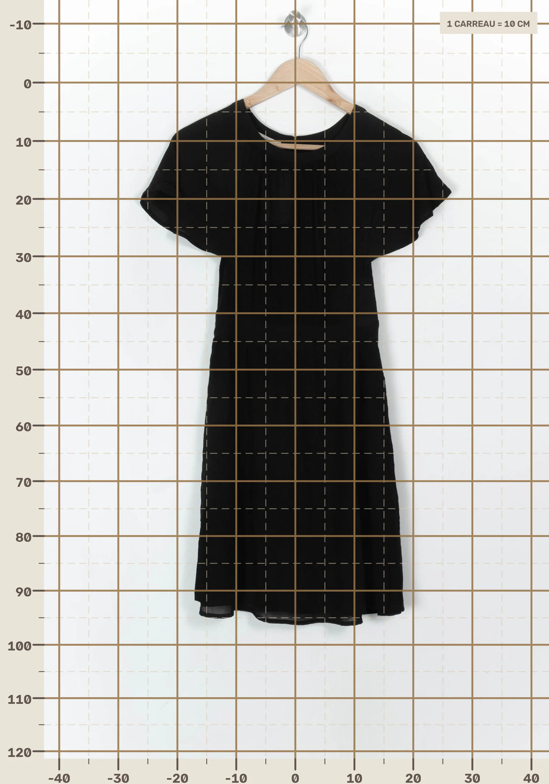 Robe Courte Noire - Taille S/36 de la marque Sessùn | PARAD121618 - Vendu par Paradigme - Image 4