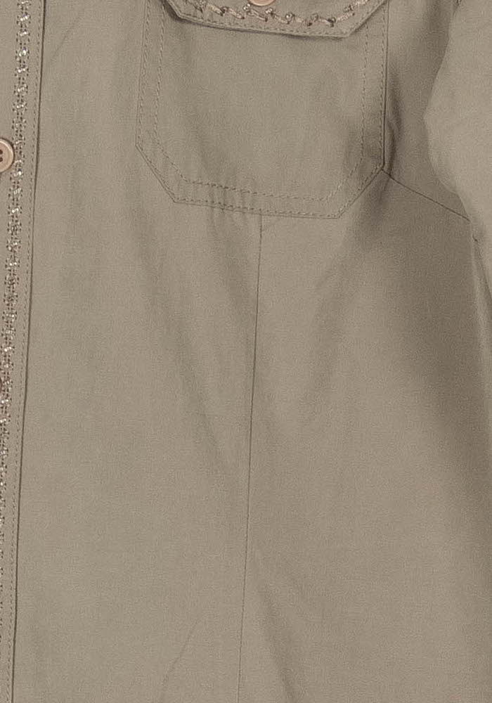 Robe Chemise Beige - Taille M/38 de la marque Gerard Darel | PARAD121619 - Vendu par Paradigme - Image 3