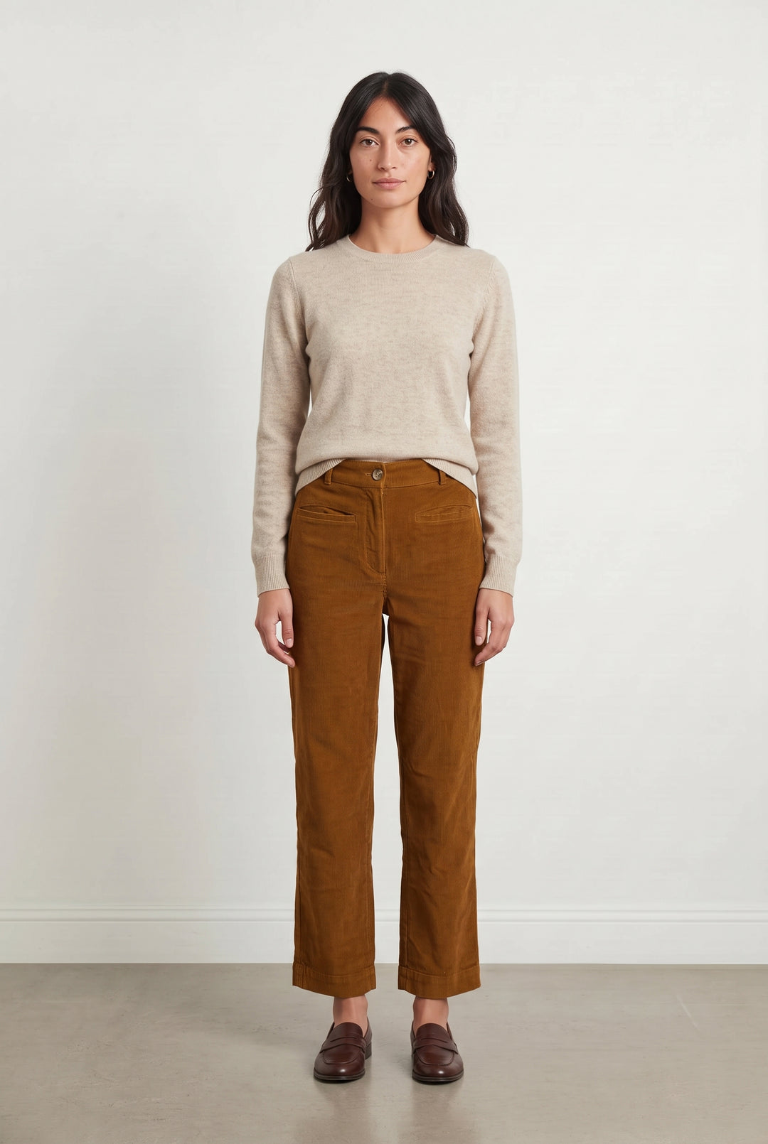Pantalon Marron - Taille M/38 de la marque Petite Mendigote | PARAD121620 - Vendu par Paradigme - Image 1