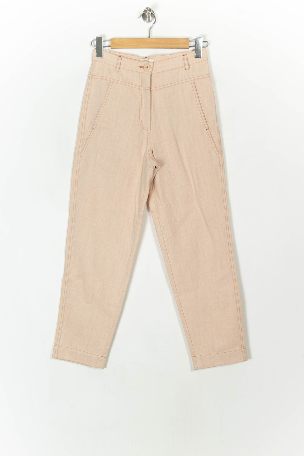 Pantalon Rose - Taille S/36 de la marque Sessùn | PARAD121621 - Vendu par Paradigme - Image 2