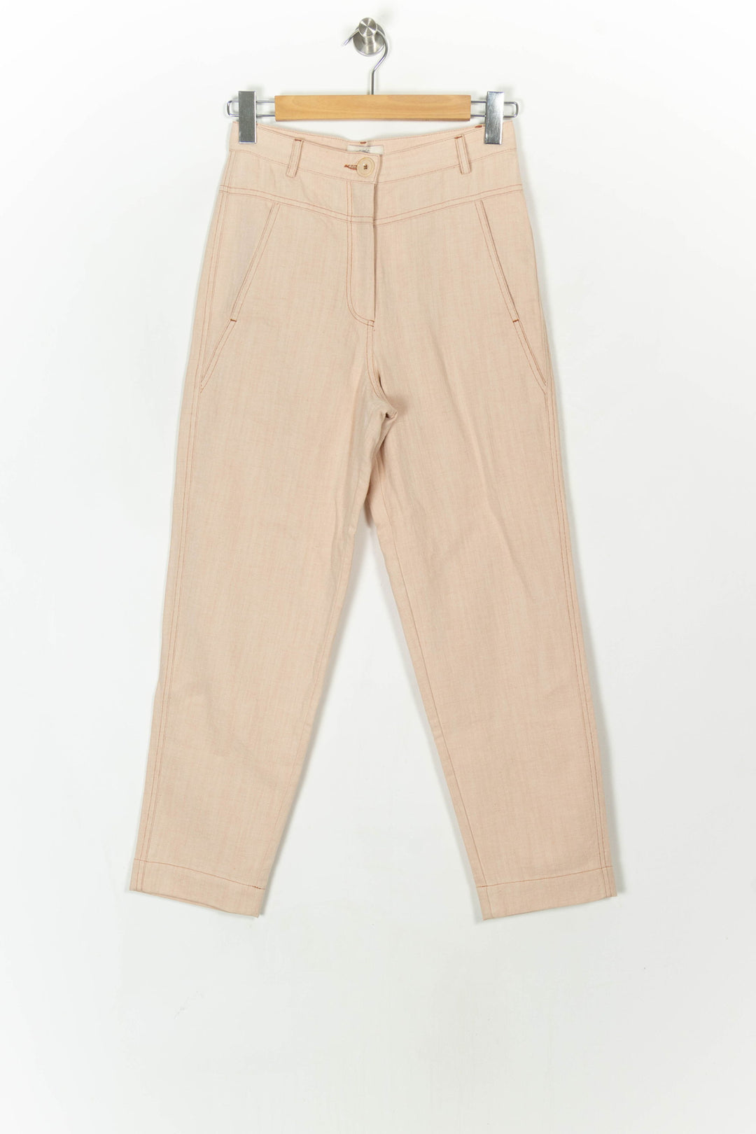 Pantalon Rose - Taille S/36 de la marque Sessùn | PARAD121621 - Vendu par Paradigme - Image 2