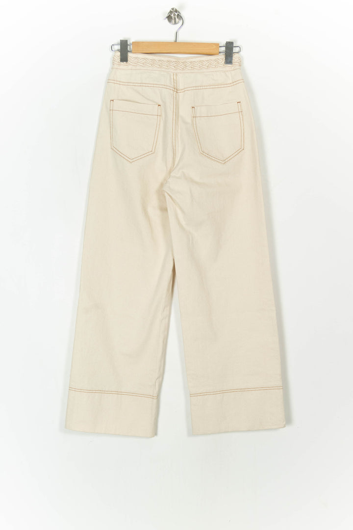 Pantalon Large Beige - Taille S/36 de la marque Suncoo | PARAD121624 - Vendu par Paradigme - Image 5