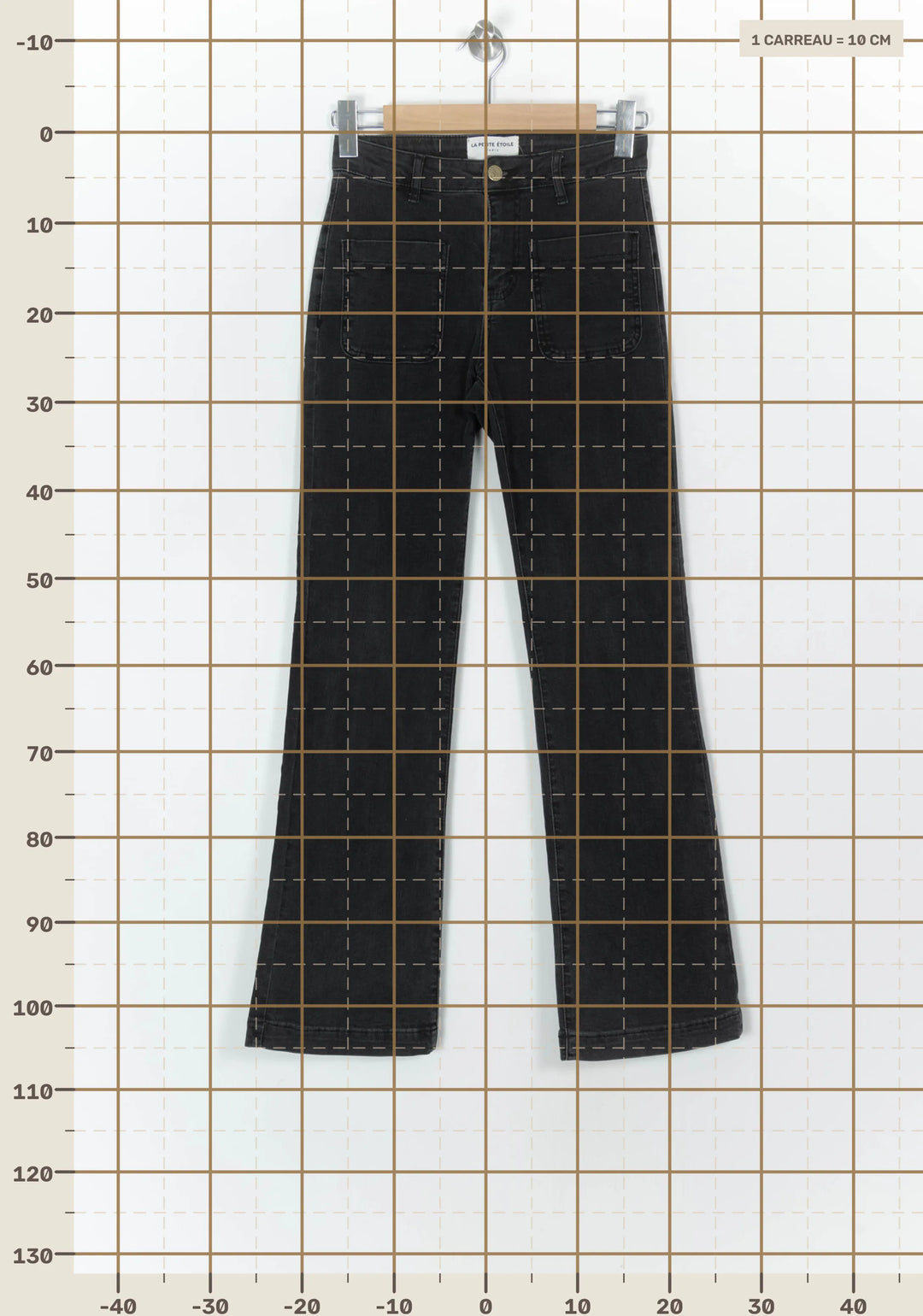 Jean Noir - Taille M/38 de la marque La Petite Etoile | PARAD121625 - Vendu par Paradigme - Image 4