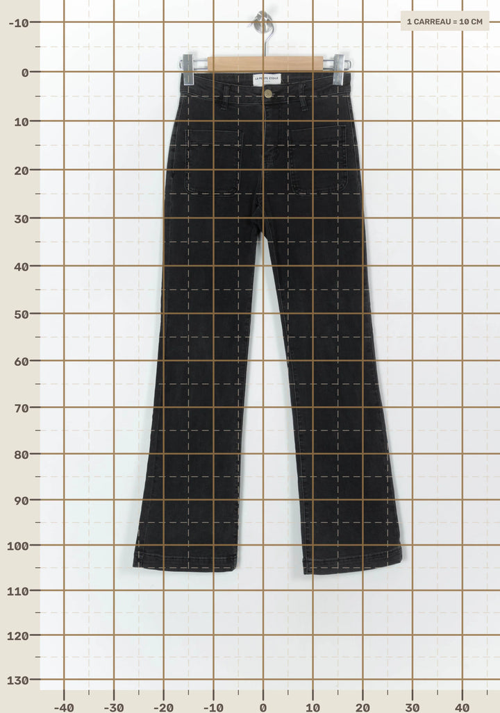 Jean Noir - Taille M/38 de la marque La Petite Etoile | PARAD121625 - Vendu par Paradigme - Image 4