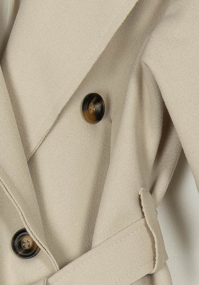Trench Beige - Taille M/38 de la marque Rodier | PARAD121628 - Vendu par Paradigme - Image 3