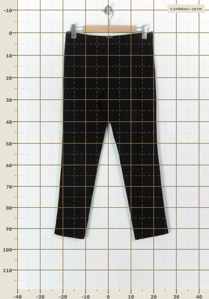 Pantalon Noir - Taille L/40 de la marque Pablo | PARAD121629 - Vendu par Paradigme - Image 4