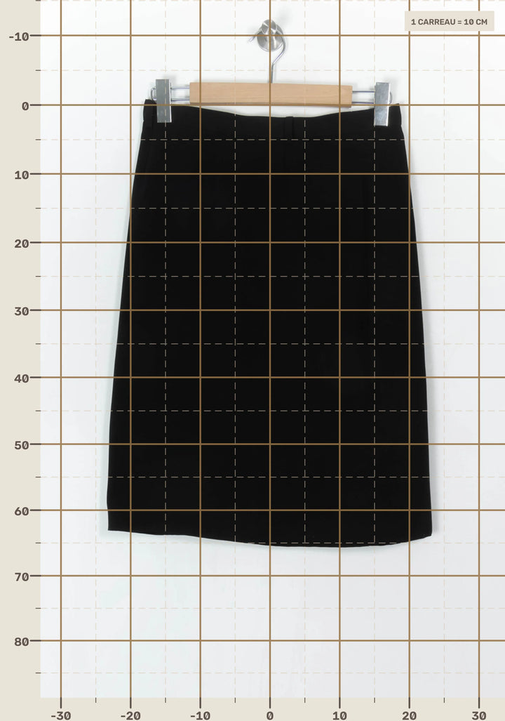 Jupe Droite Noire - Taille XXL/44 de la marque Gerard Darel | PARAD121631 - Vendu par Paradigme - Image 4