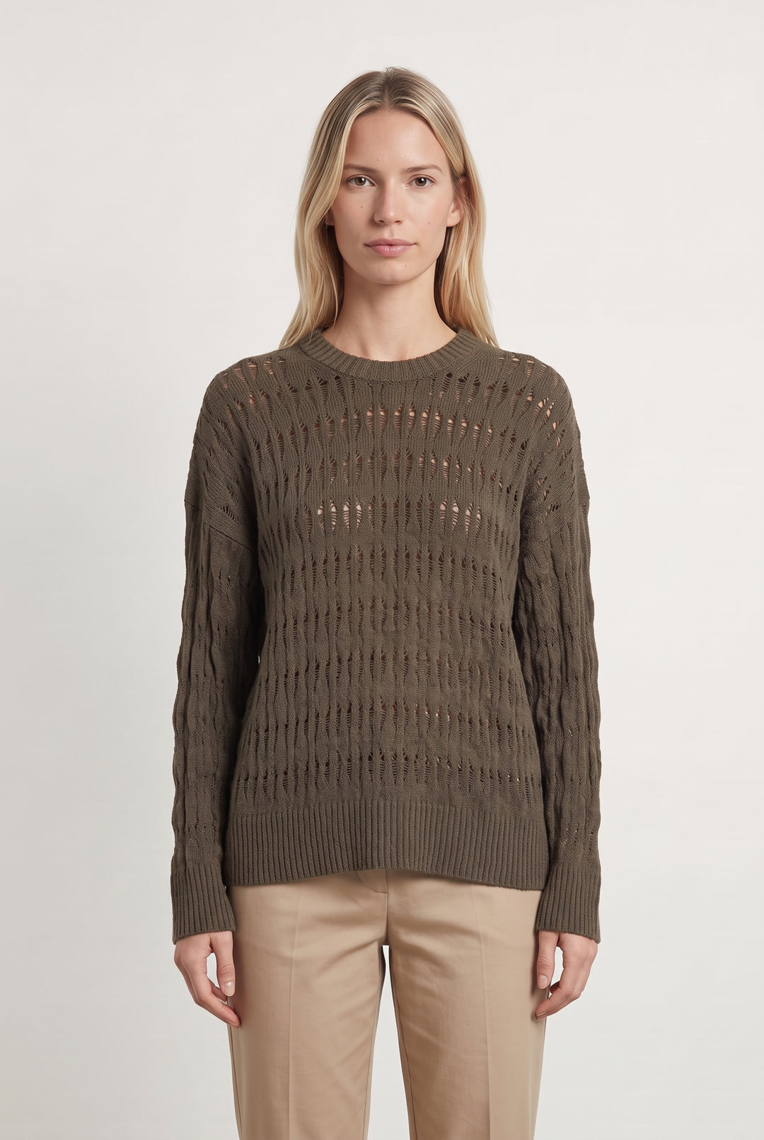 Pull Vert - Taille XS/34 de la marque Samsoe Samsoe | PARAD121638 - Vendu par Paradigme - Image 1
