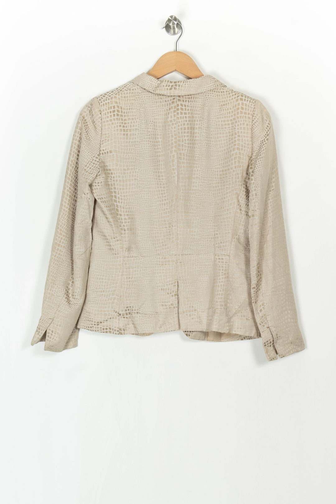 Blazer Beige - Taille S/36 de la marque Gerard Darel | PARAD121641 - Vendu par Paradigme - Image 5
