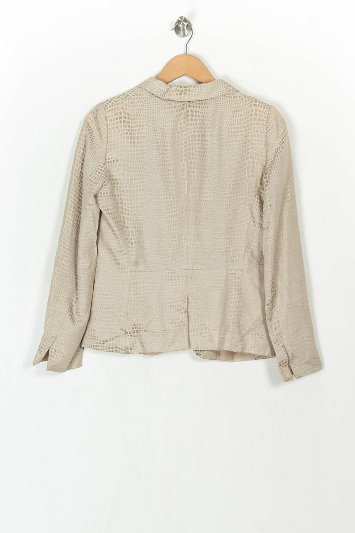 Blazer Beige - Taille S/36 de la marque Gerard Darel | PARAD121641 - Vendu par Paradigme - Image 5