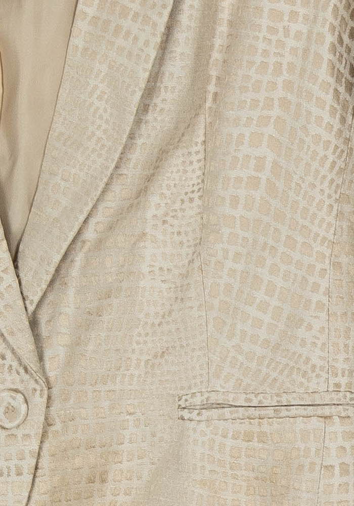 Blazer Beige - Taille S/36 de la marque Gerard Darel | PARAD121641 - Vendu par Paradigme - Image 3