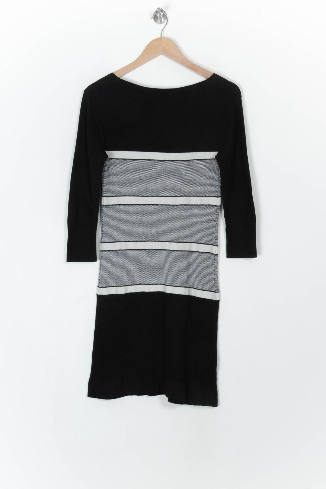 Robe Maille Noire et Grise - Taille XS/34 de la marque Comptoir des Cotonniers | PARAD121649 - Vendu par Paradigme - Image 5