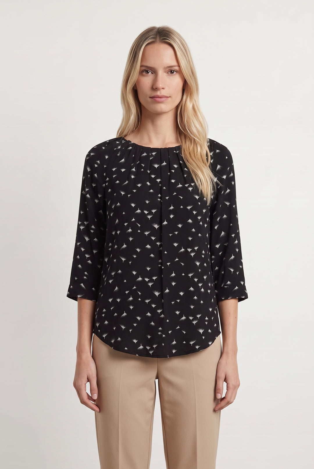 Blouse Noire et Blanche - Taille S/36 de la marque FRNCH | PARAD121650 - Vendu par Paradigme - Image 1