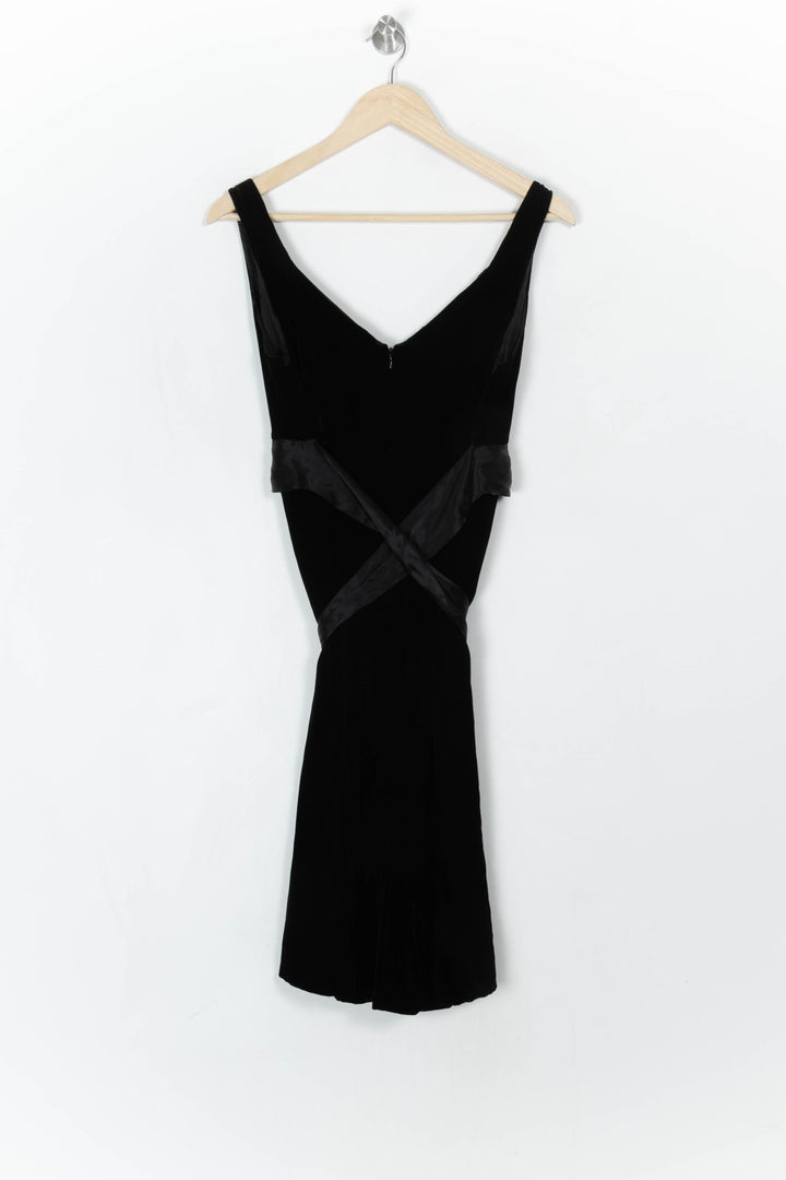 Robe Midi Noire - Taille L/40 de la marque Derhy | PARAD121651 - Vendu par Paradigme - Image 5