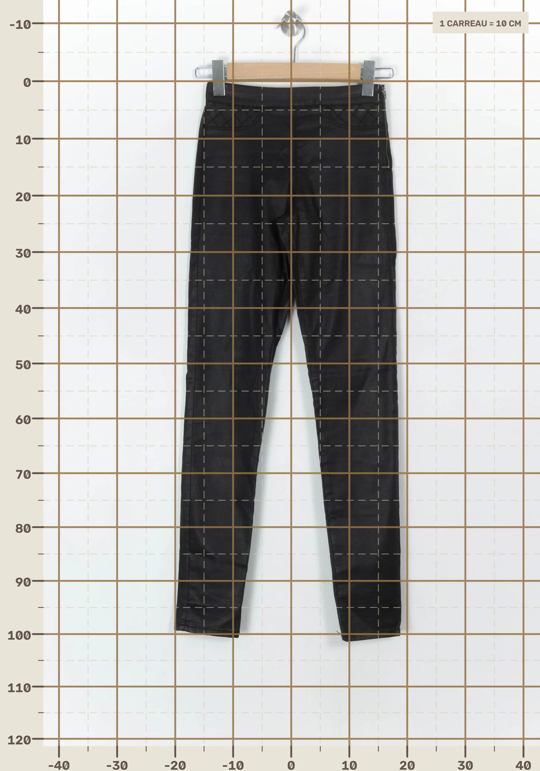 Pantalon Noir - Taille S/36 de la marque Comptoir des Cotonniers | PARAD121653 - Vendu par Paradigme - Image 4