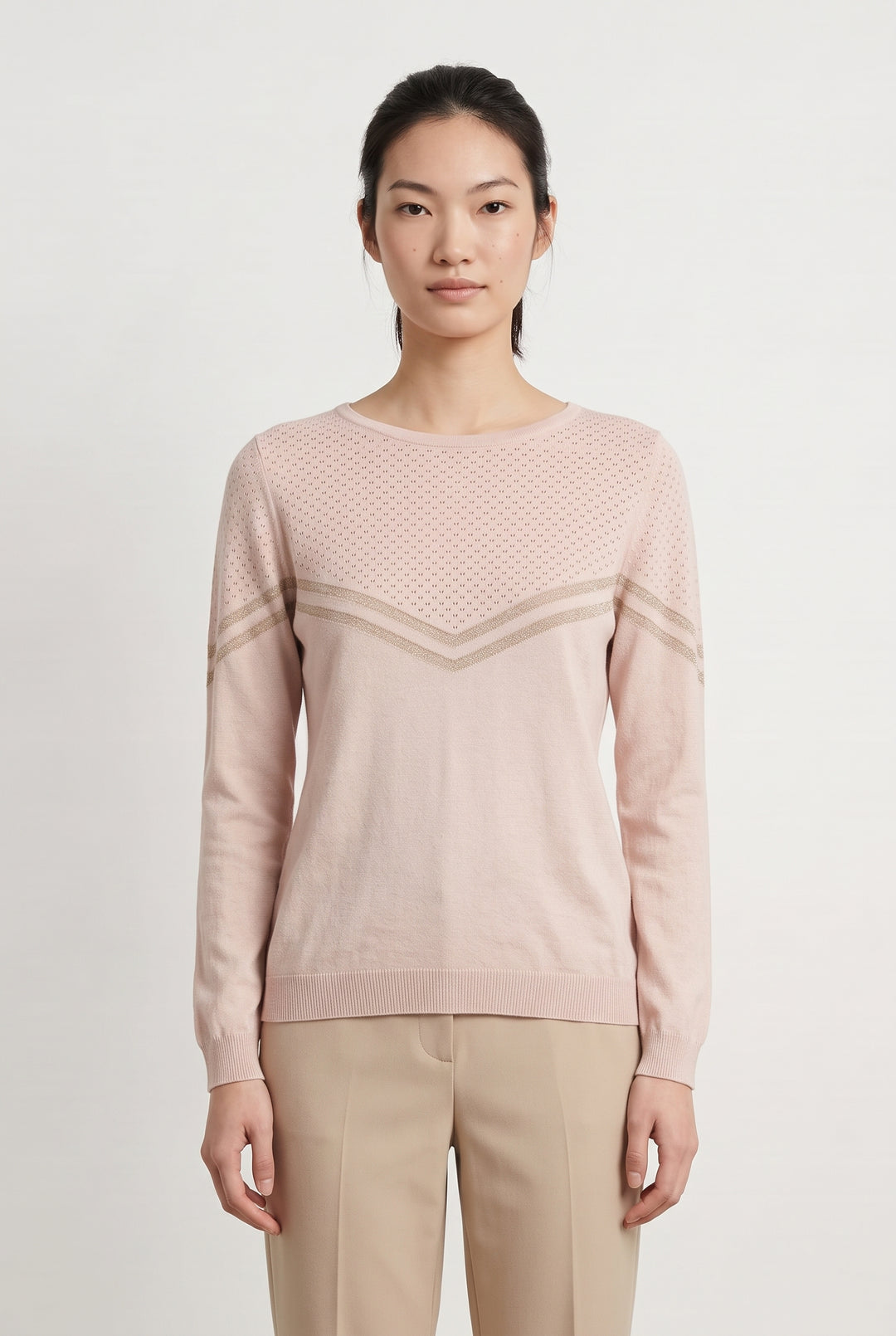 Pull Rose - Taille S/36 de la marque Grace &amp; Mila | PARAD121657 - Vendu par Paradigme - Image 1