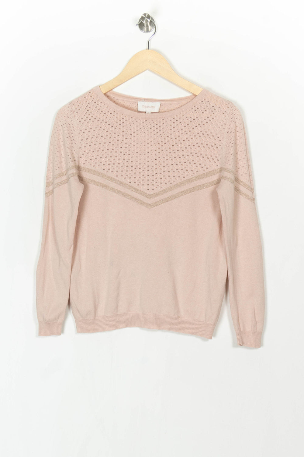 Pull Rose - Taille S/36 de la marque Grace & Mila | PARAD121657 - Vendu par Paradigme - Image 2