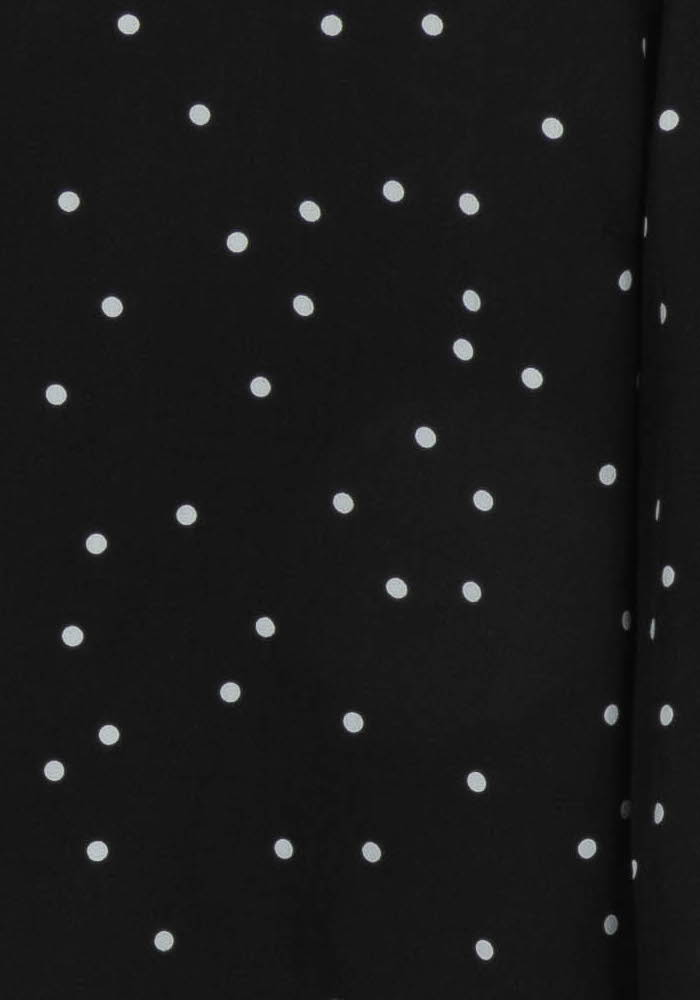 Blouse Noire à Pois Blancs - Taille S/36 de la marque Karl Marc John | PARAD121662 - Vendu par Paradigme - Image 3