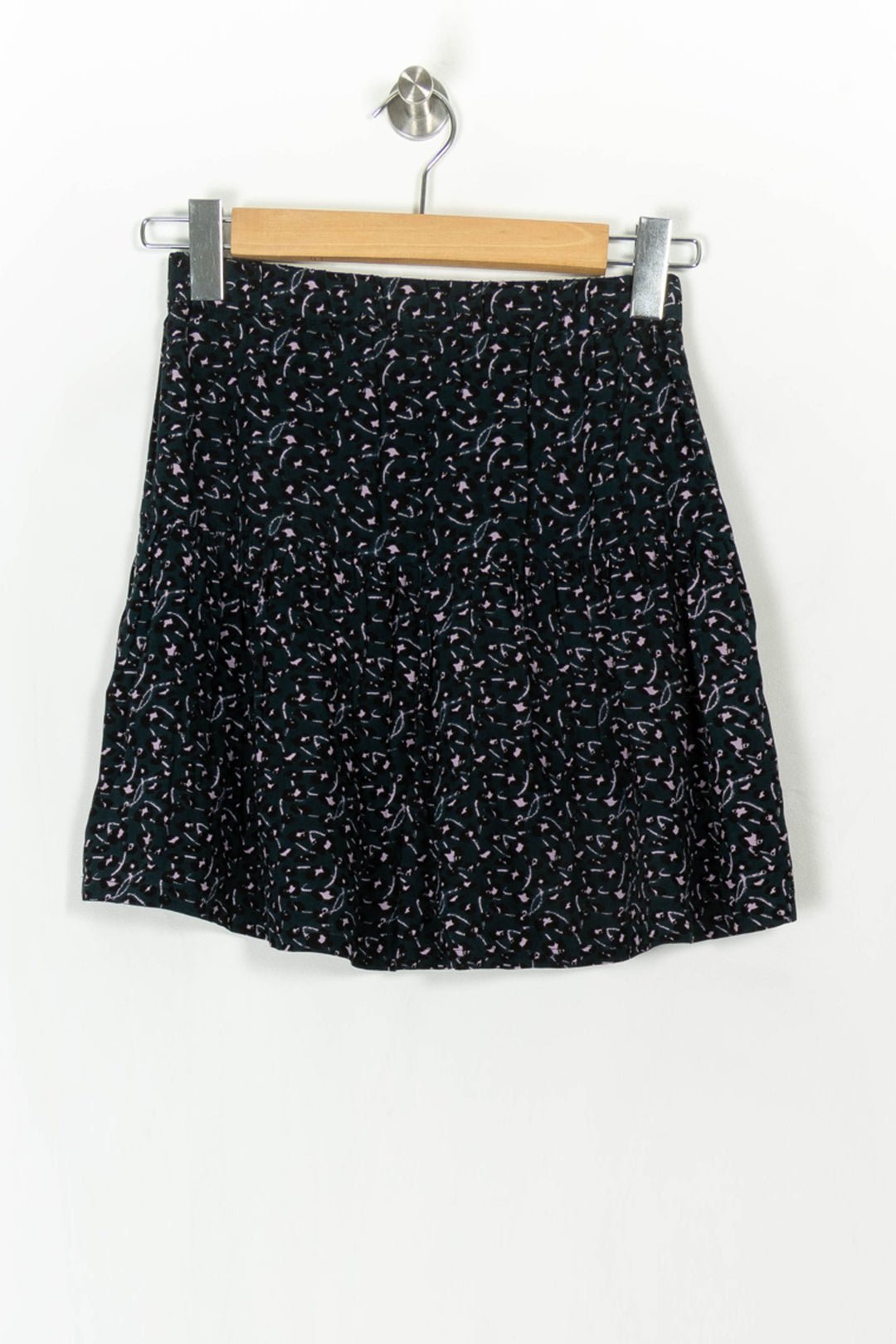 Jupe Courte Noire et Rose - Taille XS/34 de la marque Karl Marc John | PARAD121664 - Vendu par Paradigme - Image 5
