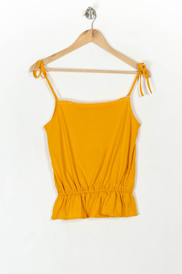 Débardeur Jaune - Taille XS/34 de la marque Karl Marc John | PARAD121666 - Vendu par Paradigme - Image 2