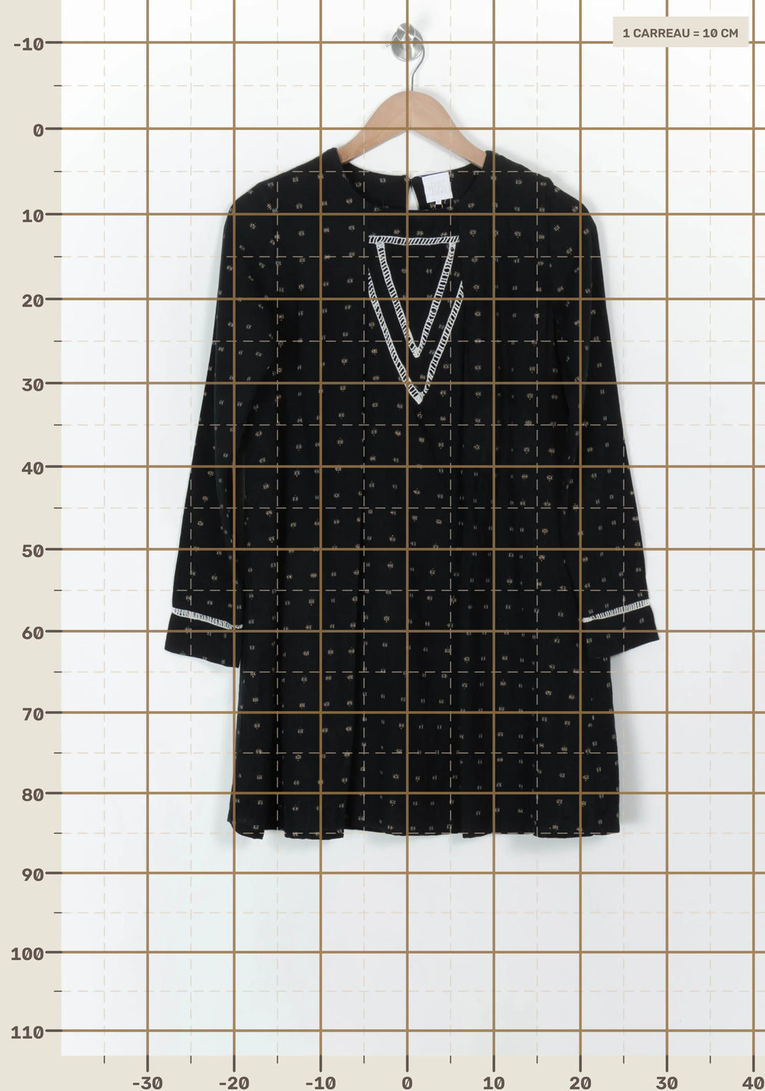 Robe Noire et Blanche - Taille XS/34 de la marque Karl Marc John | PARAD121669 - Vendu par Paradigme - Image 4