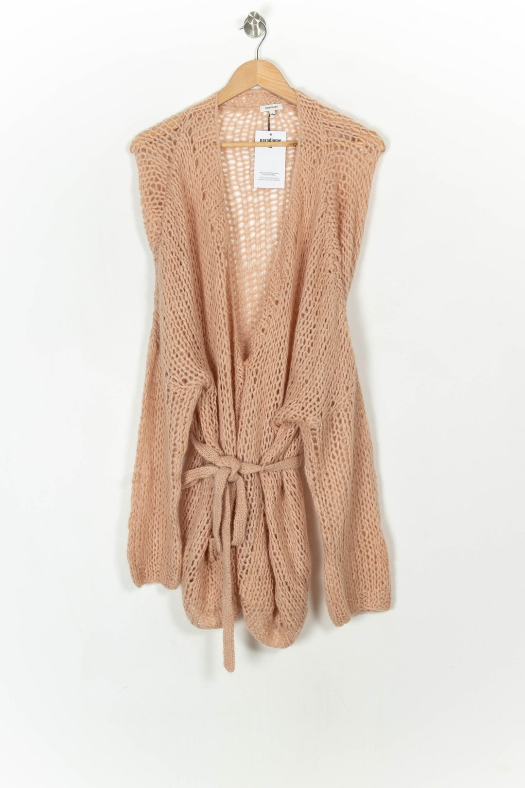 Gilet Rose - Taille M/38 de la marque Manoush | PARAD121671 - Vendu par Paradigme - Image 2