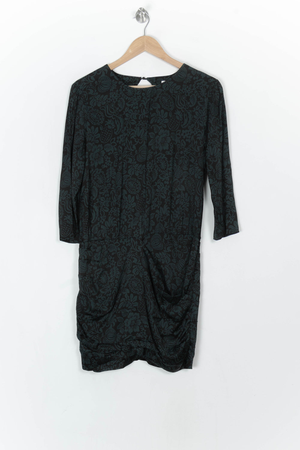 Robe Midi Noire - Taille L/40 de la marque ba&sh | PARAD121674 - Vendu par Paradigme - Image 2