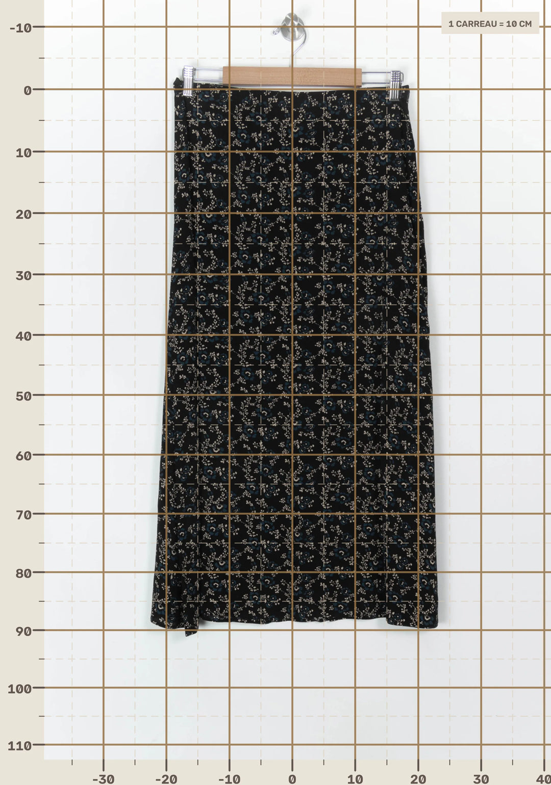 Jupe Longue Noire - Taille XL/42 de la marque Petite Mendigote | PARAD121679 - Vendu par Paradigme - Image 4