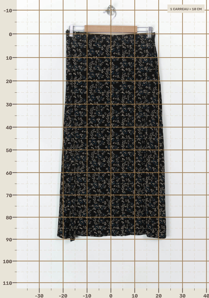 Jupe Longue Noire - Taille XL/42 de la marque Petite Mendigote | PARAD121679 - Vendu par Paradigme - Image 4