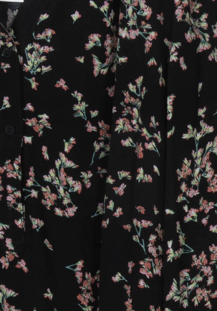 Blouse Noire et Fleurie - Taille XL/42 de la marque Comptoir des Cotonniers | PARAD121680 - Vendu par Paradigme - Image 3