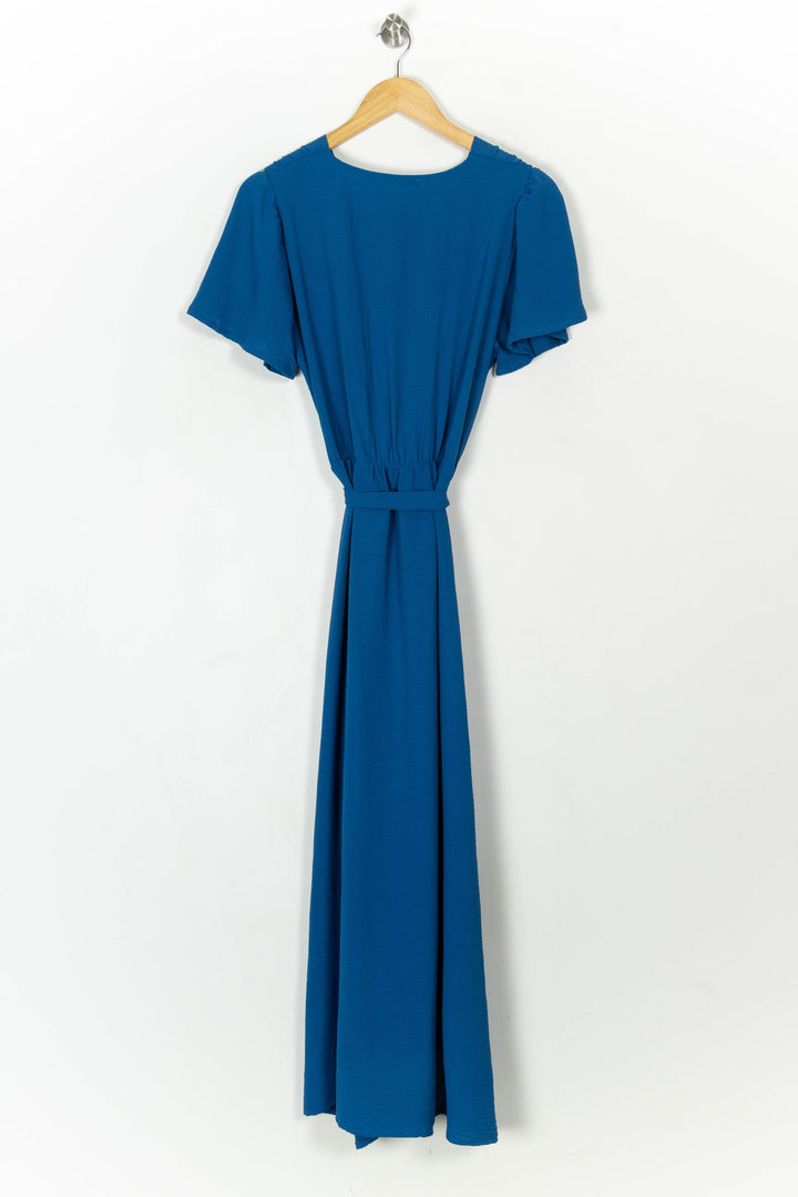 Robe Longue Bleue - Taille L/40 de la marque La Fée Maraboutée | PARAD121686 - Vendu par Paradigme - Image 5