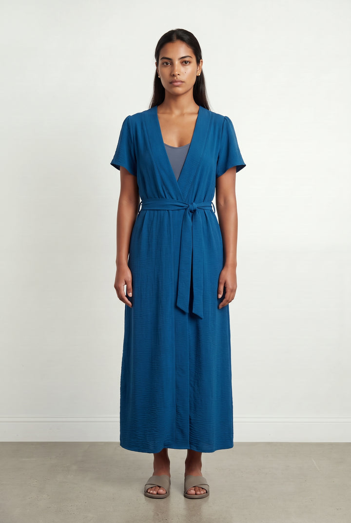 Robe Longue Bleue - Taille L/40 de la marque La Fée Maraboutée | PARAD121686 - Vendu par Paradigme - Image 1