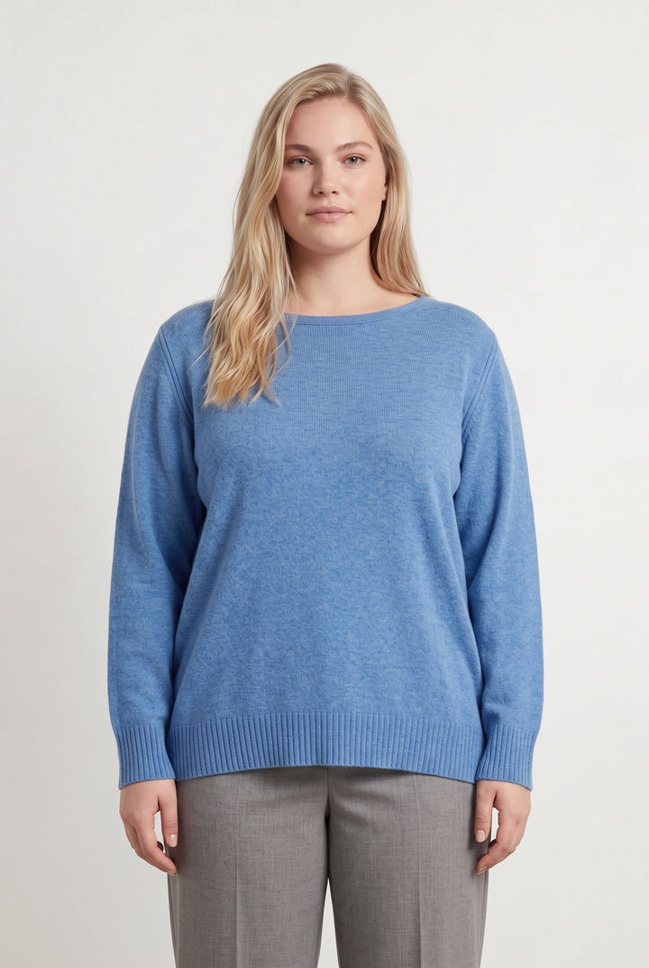 Pull Bleu - Taille XXL/44 de la marque Marina Rinaldi | PARAD121687 - Vendu par Paradigme - Image 1