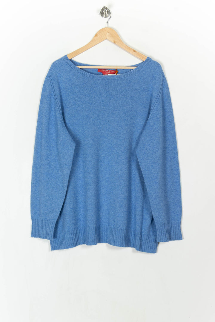 Pull Bleu - Taille XXL/44 de la marque Marina Rinaldi | PARAD121687 - Vendu par Paradigme - Image 2