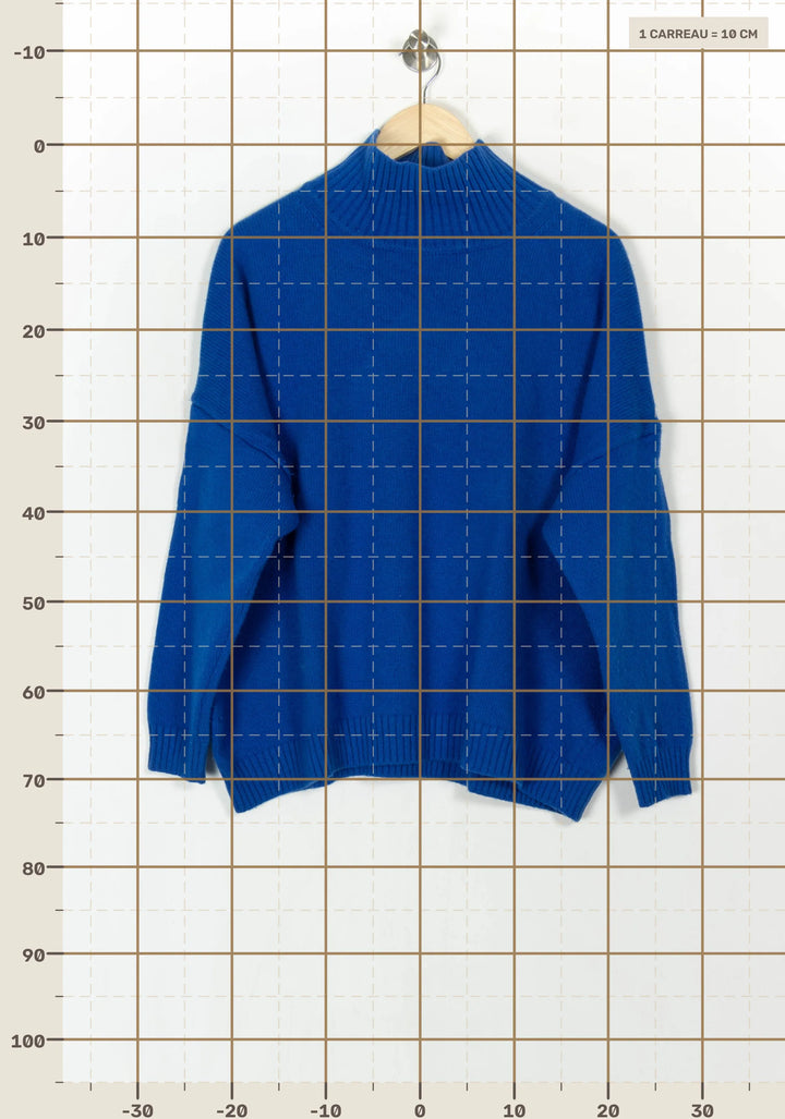 Pull Bleu - Taille XXL/44 de la marque Weekend Max Mara | PARAD121688 - Vendu par Paradigme - Image 4