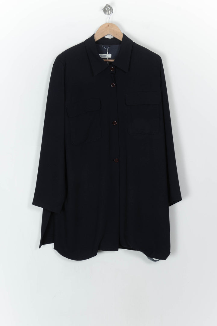 Veste Bleu Marine - Taille XXXL/46 de la marque Marina Rinaldi | PARAD121689 - Vendu par Paradigme - Image 2