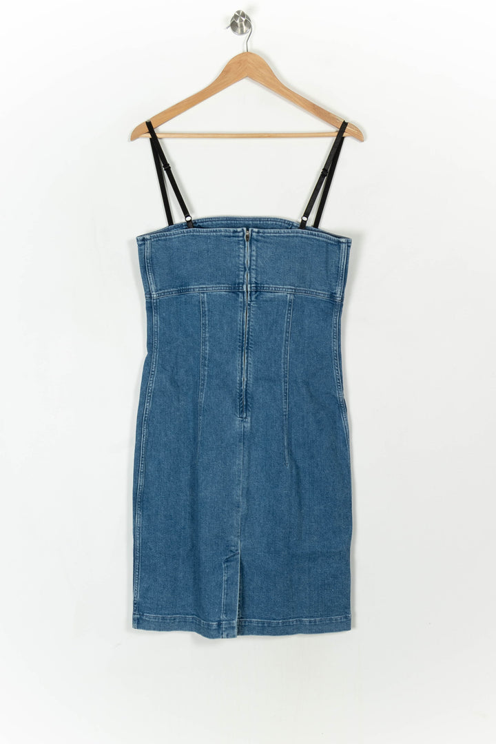 Robe Bustier Bleu - Taille L/40 de la marque Rouje | PARAD121692 - Vendu par Paradigme - Image 5