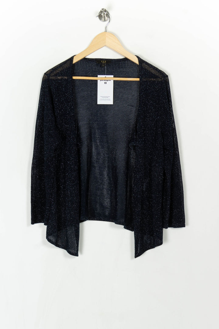 Gilet Bleu - Taille L/40 de la marque Maison 123 | PARAD121695 - Vendu par Paradigme - Image 2