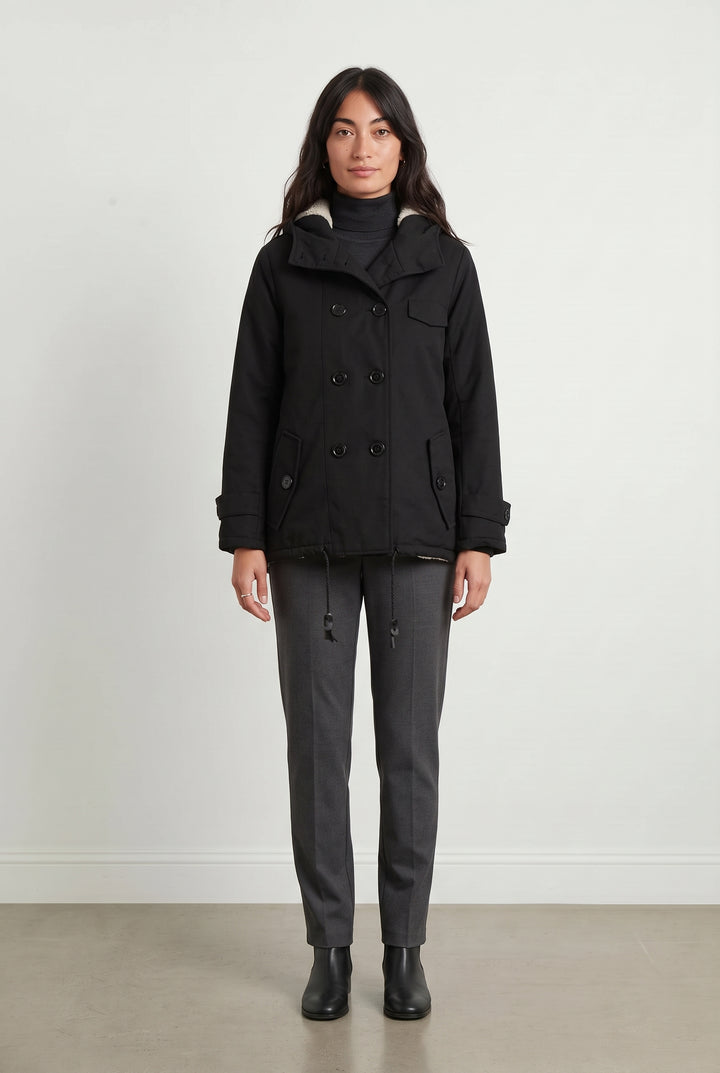 Parka Noire - Taille XS/34 de la marque Sessùn | PARAD121713 - Vendu par Paradigme - Image 1
