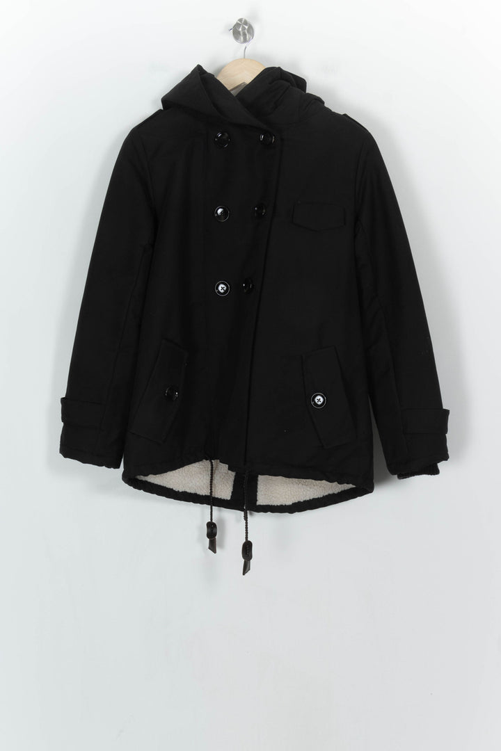 Parka Noire - Taille XS/34 de la marque Sessùn | PARAD121713 - Vendu par Paradigme - Image 2