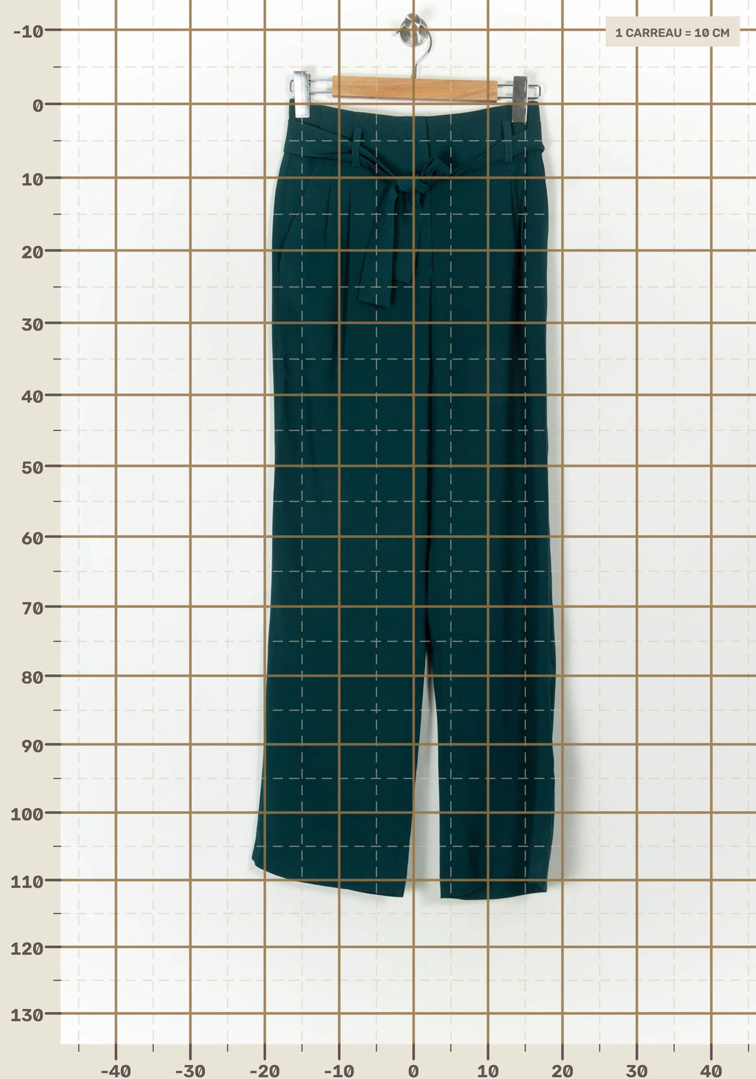 Pantalon Vert - Taille S/36 de la marque Laura Laval | PARAD121714 - Vendu par Paradigme - Image 4