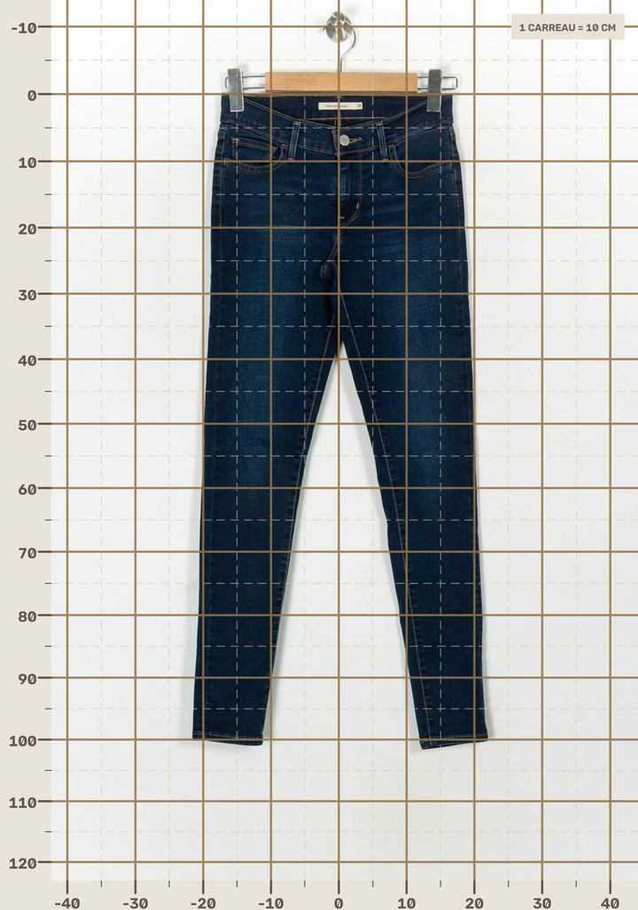 Jean Skinny Bleu - Taille M/38 de la marque Levi&