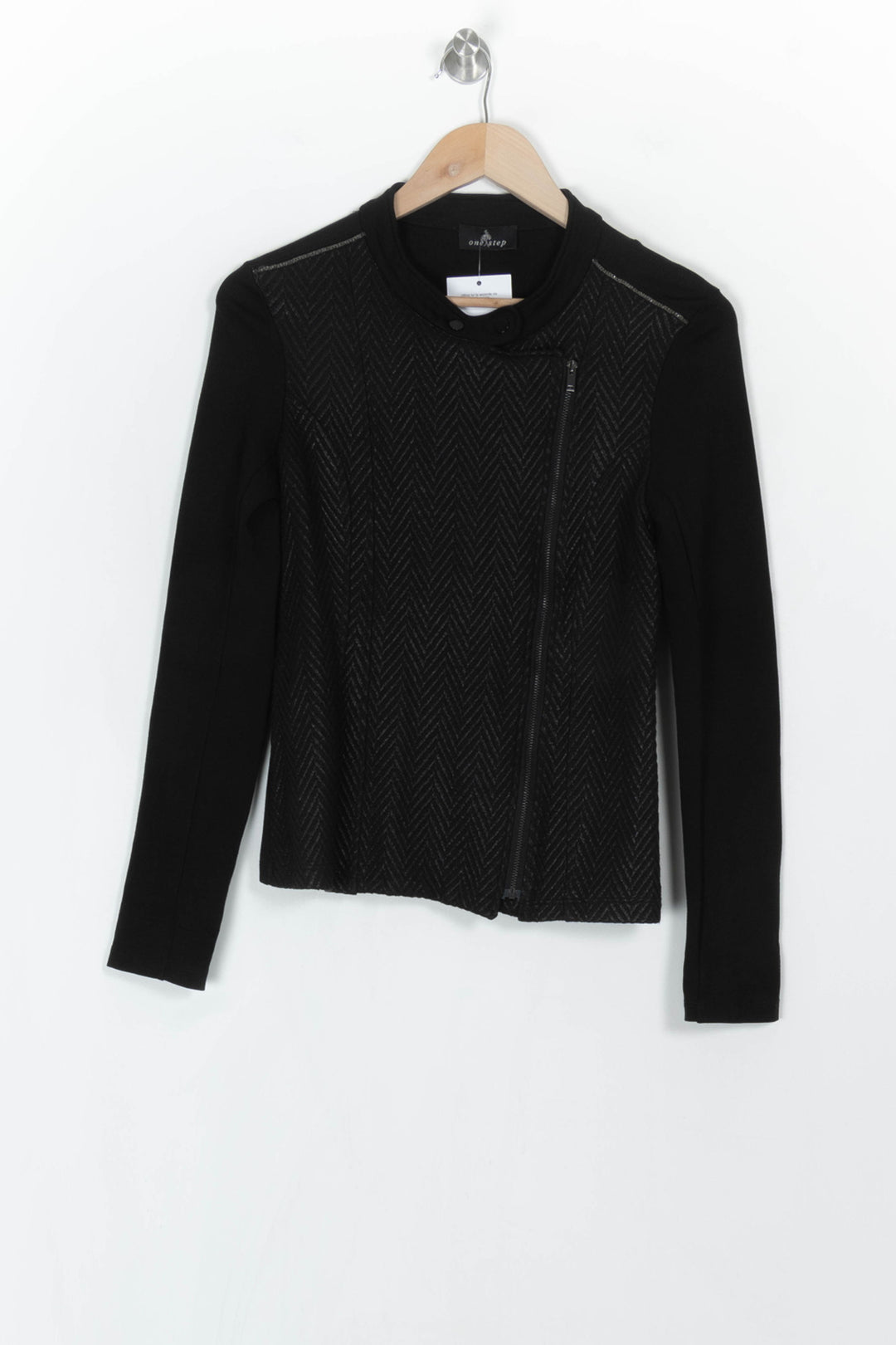 Veste Noire - Taille S/36 de la marque One Step | PARAD121720 - Vendu par Paradigme - Image 2
