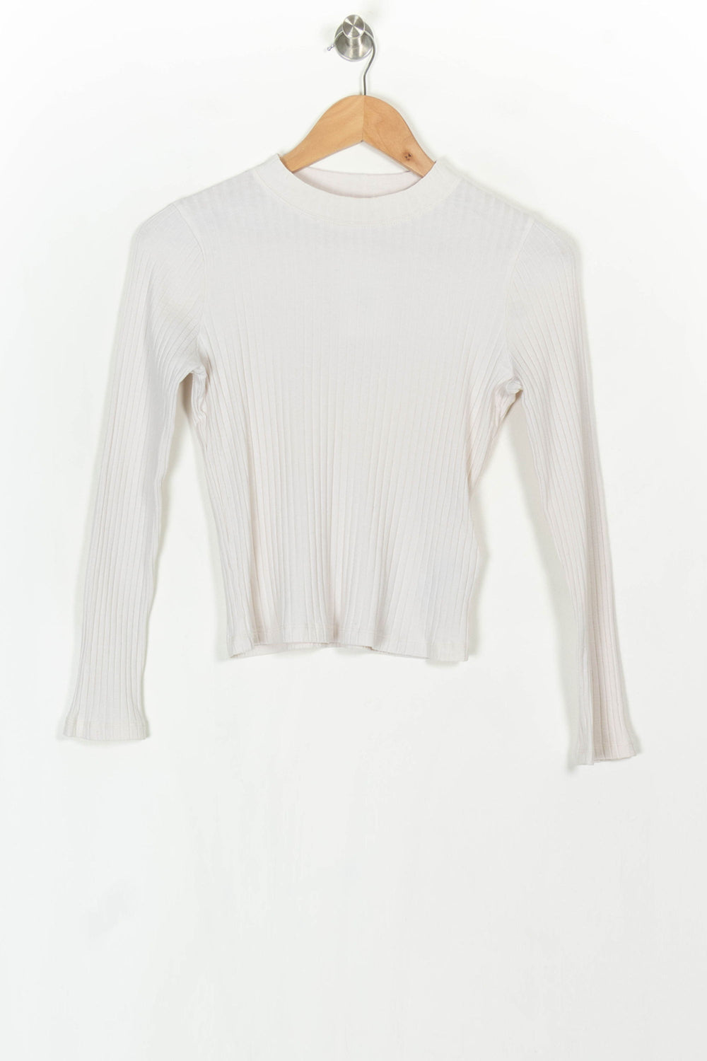Pull Blanc - Taille XS/34 de la marque ba&sh | PARAD121721 - Vendu par Paradigme - Image 2