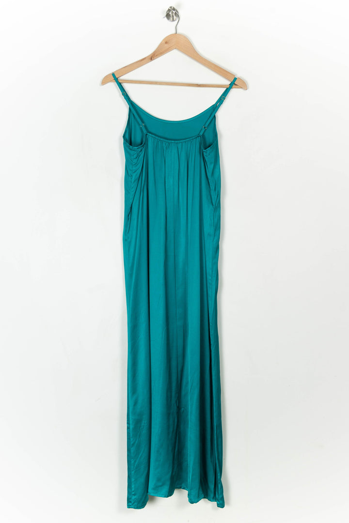 Robe Longue Verte - Taille S/36 de la marque La Fée Maraboutée | PARAD121722 - Vendu par Paradigme - Image 5